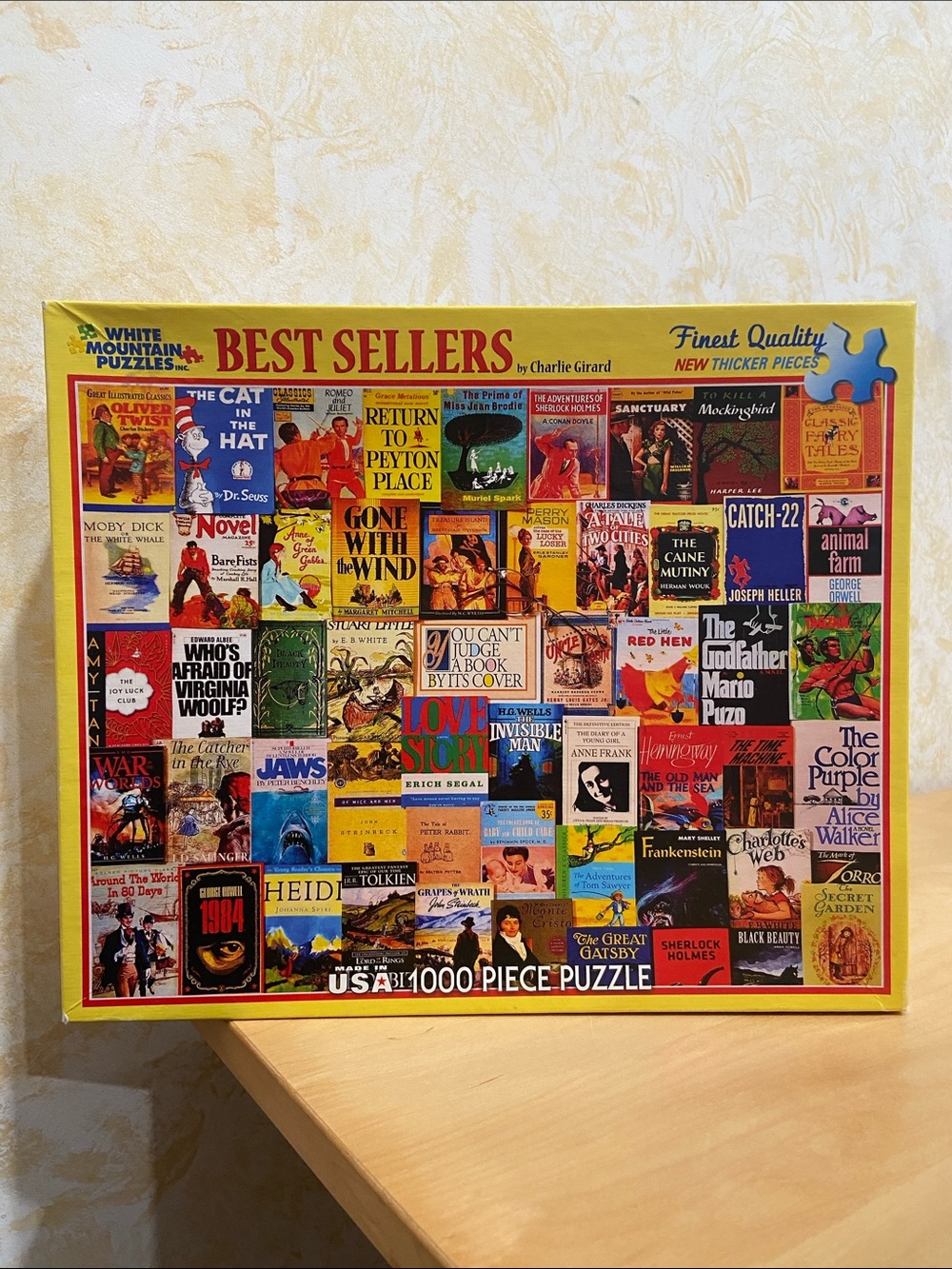White Mountain Best Sellers by Charlie Girard - 1000 Piece Puzzle